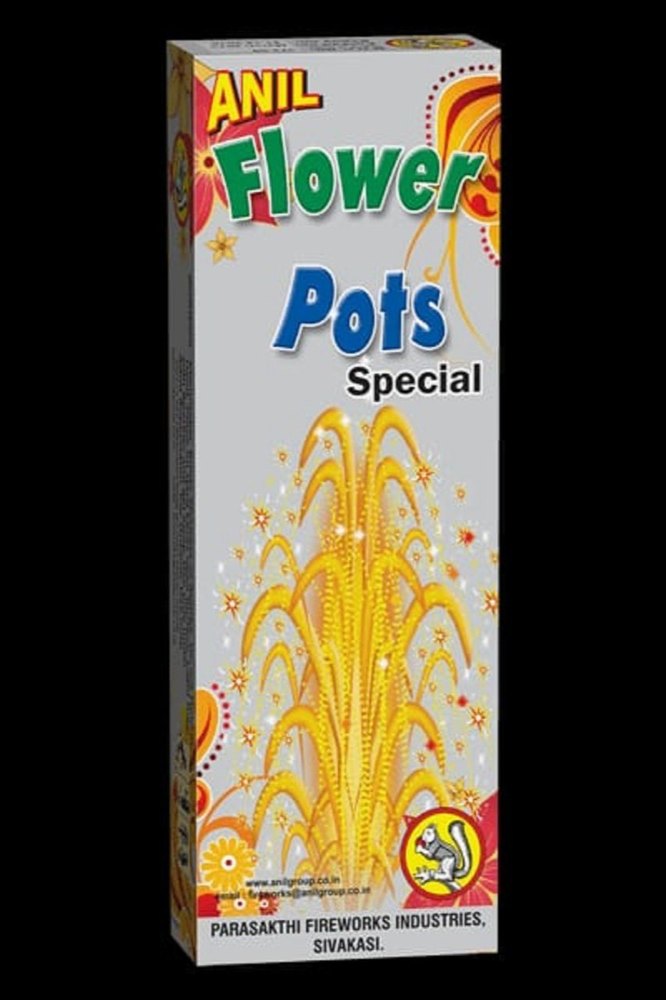 Ragavendra crackers FLOWER POTS